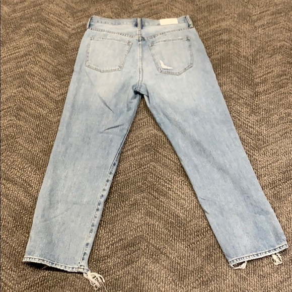 PISTOLA Charlie High Rise Straight in Blue Skies - Picture 12 of 14